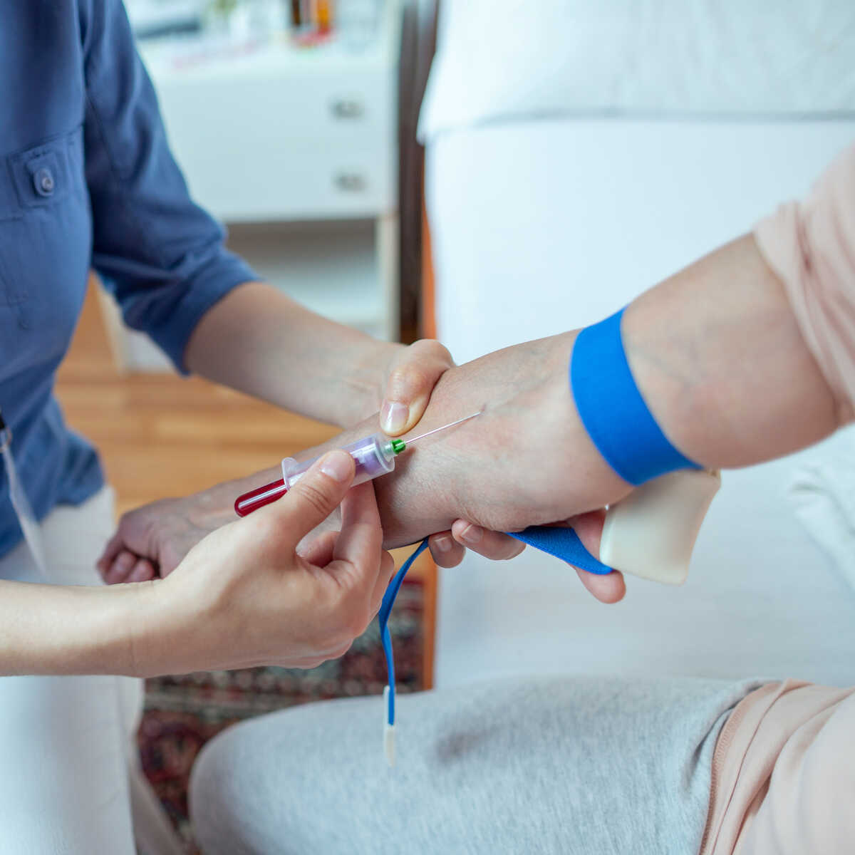 bloedname, krijg het zelf onder de knie